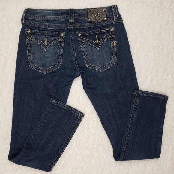 Miss Me Denim - MISS ME Skinny Dark Wash Jeans
